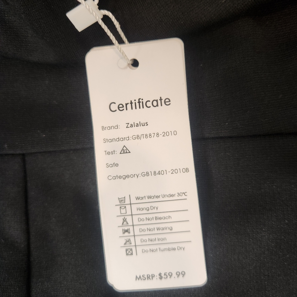 Zalalus Chic Black Ruched Spaghetti Strap Midi Dress Size: XL - Picture 4 of 7